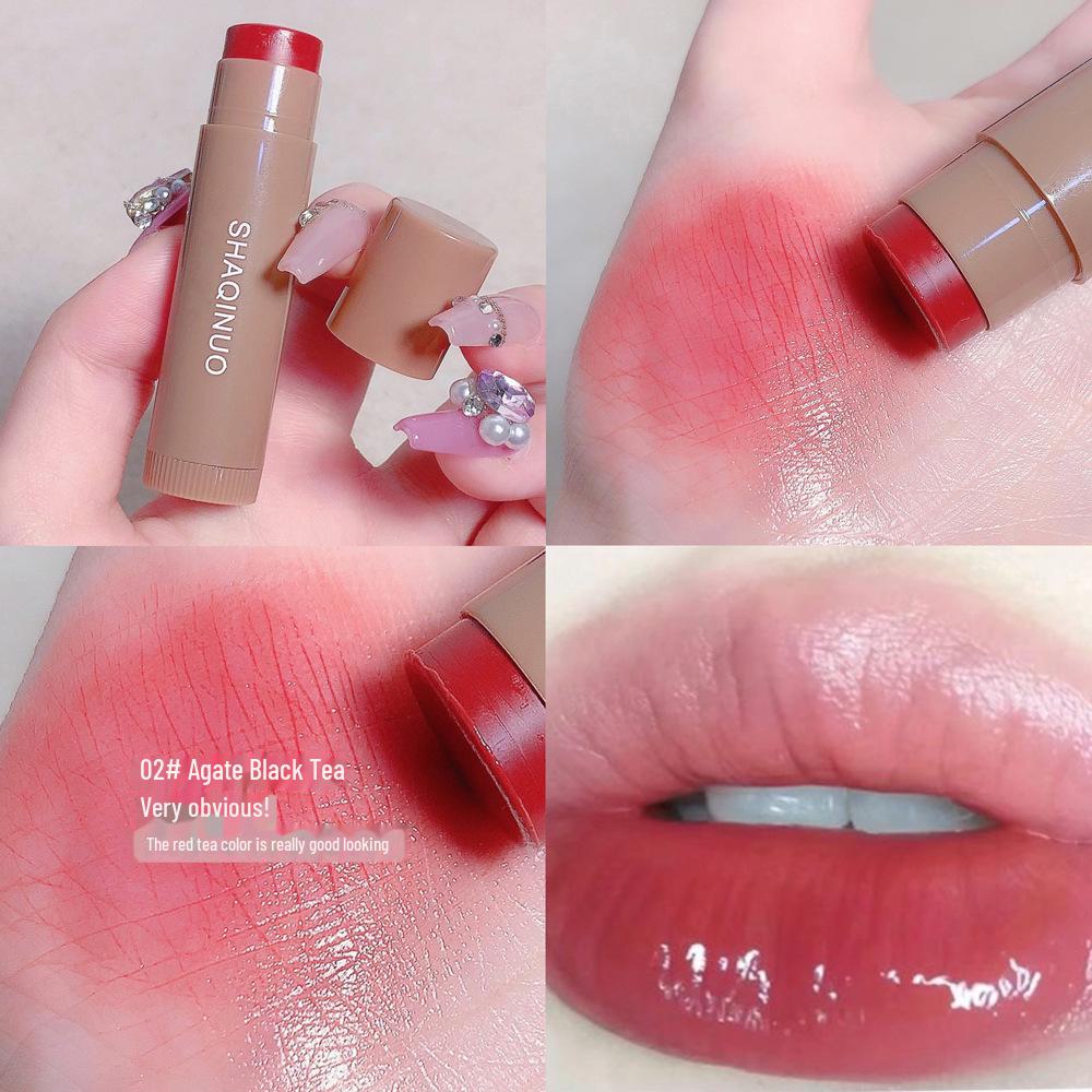 SHAQINUO Feuchtigkeitsspendender Lippenbalsam für trockene Lippen - Perfekt für Schüler im Herbst und Winter.