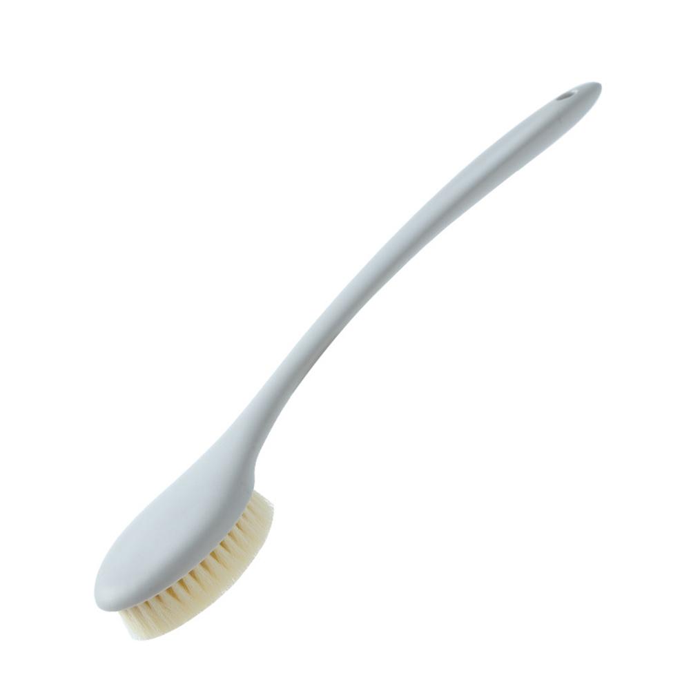 Back Ball Brush Long Handle Bathroom Body Brushes with Hook Bath Scrubber Powerful Shower Brush Soft Bristle for Home Bathroom