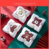 Christmas Santa Claus Towel Gift Set With Coral Fleece For Holiday Celebration