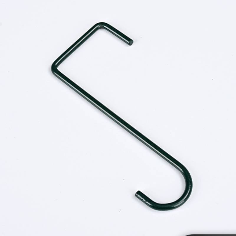 Moderne minimalistische Stahl-Gartenhaken mit No-Punch-Design für Pflanzenaufhänger im Freien