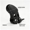 Black Leather Male Chastity Belt - Adjustable Strap-On Pants with Lock for Silicone Cock Cage