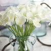 1 Branch Artificial Flower Calla Lily Bridal Bouquet Home Wedding Party Decor