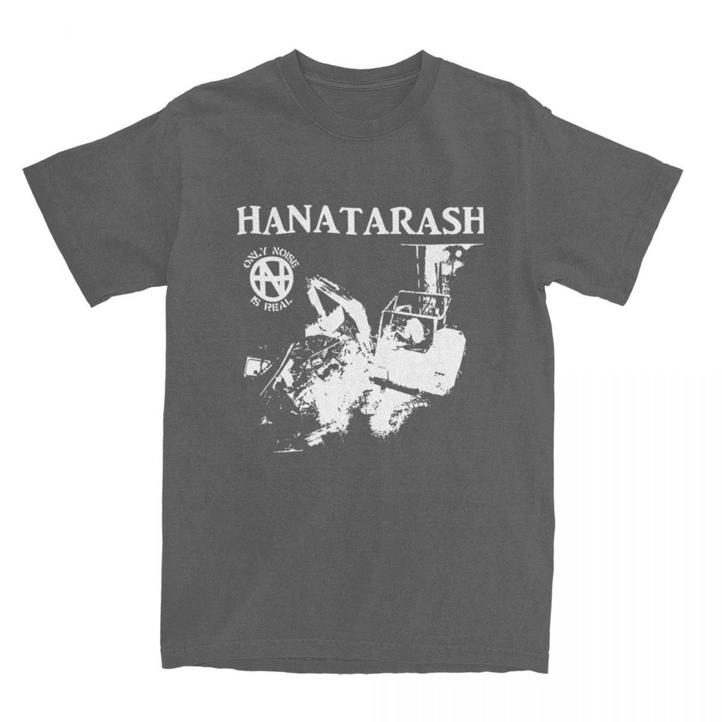 Hanatarash T Shirt Man Music Rock Funny Cotton T-Shirts Summer O-Neck Fashion Tee Shirt Hot Sale Oversize Tops
