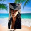 Zanger M-Michael J-Jackson Beach Towel Colorful Bath Towels For Girl Microfiber Quick Dry Custom Sand Free Beach Yoga Spa Gym