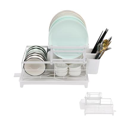 Kitchen Dish 2 With Automatic Drainage Chopstick Holder Natural Easy Length 41 X Width 26 X Height 28cm [Vaspo] Drainer, Tier, Over-the-Aquarium Type,