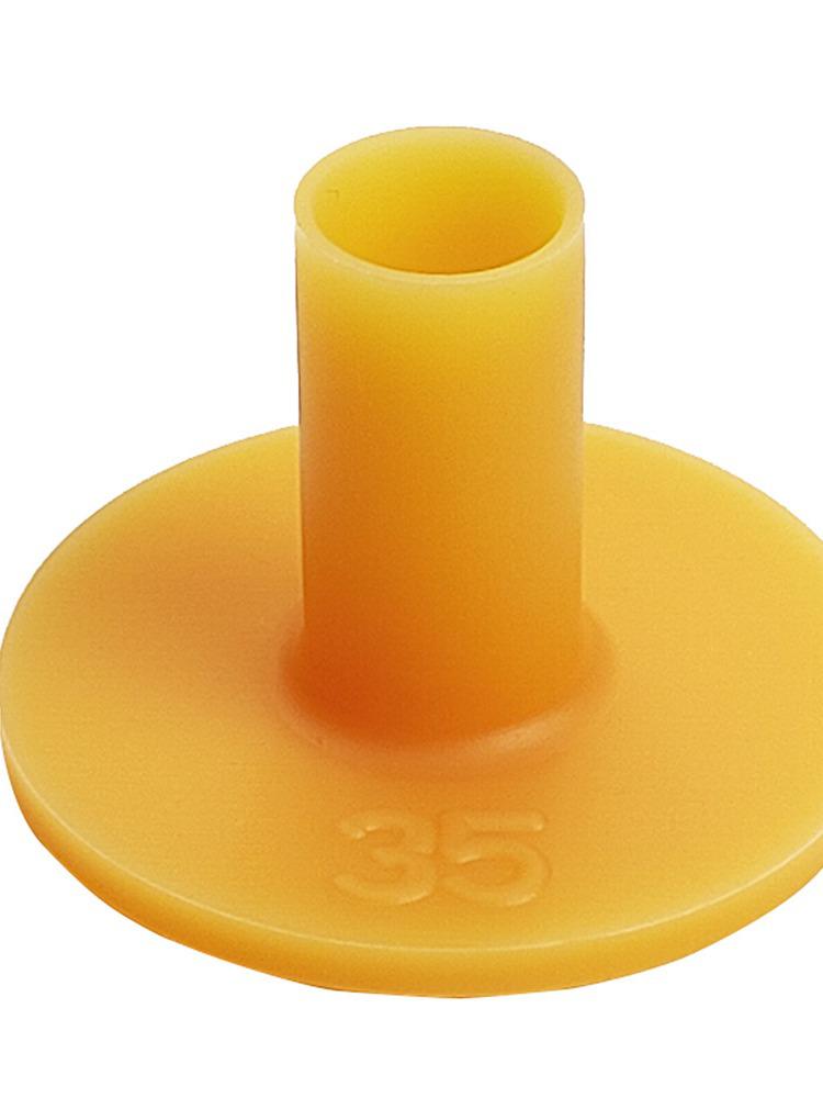 Multi-Size Golf Tee Practice Mat with Rubber Ball Holder