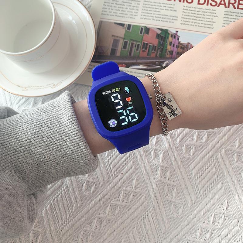 Fashion Sports Watch For Women And Men Electronic LED Digital Watch Casual Big Dial Silicone Female Watch Sports Clock