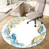 1pc Office Carpet Chair Mats Seashell Starfish Coral Frame Perfect for Decorating Office Chairs, Living Rooms, Or Bedrooms