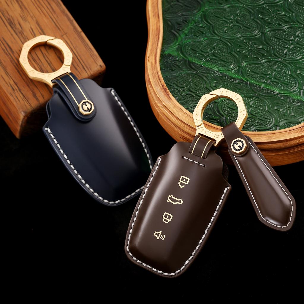 Suitable For Great Wall Haval H6 Key Set, Big Dog, Red Rabbit, Xiaolong, Harvard Genuine Leather Car, Key Protective Case, High-End Bag.