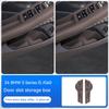 For BMW 5 Series I5 G60 2024 TPE Car Door Slot Storage Box Mobile Phone Tray Car Interior Protection Accessories