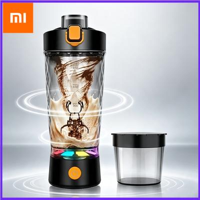 Xiaomi 650ml Electric Protein Powder Mixing Cup USB Rechargeable Automatic Shaker Bottle Mixer Milk Coffee Blender Kettle Gym Outdoor