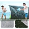 Junkiss Heavy-Duty Green-Silver Waterproof Tarpaulin