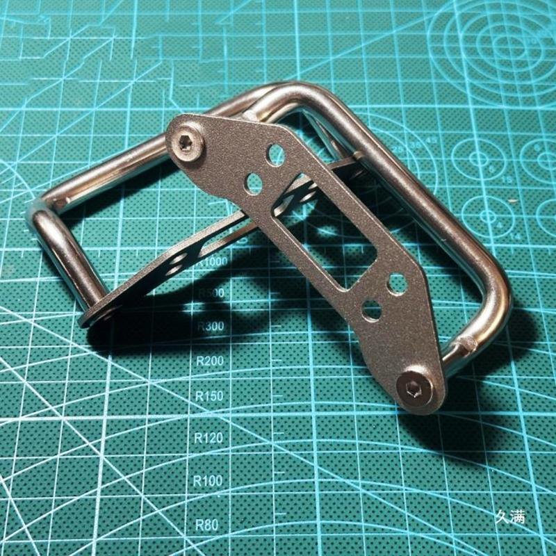 Wear Resistant Electric Skateboard Handle Longboards Carry Handle Stainless Steel Widened Skate Handle Replacement