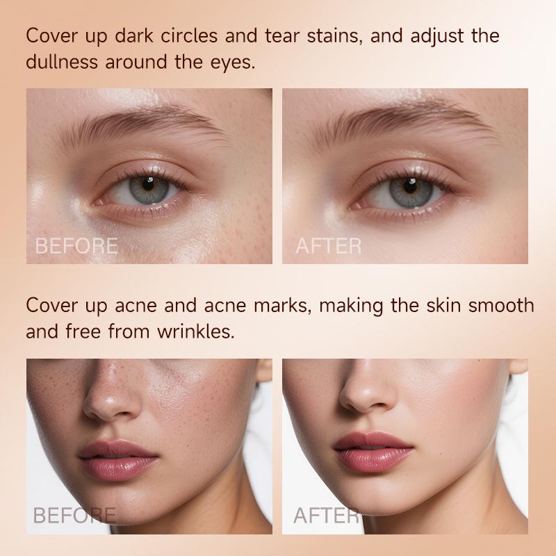 Life Girls Long-lasting Concealer for Dark Circles & Acne Scars - Brightening, Flawless Base Makeup