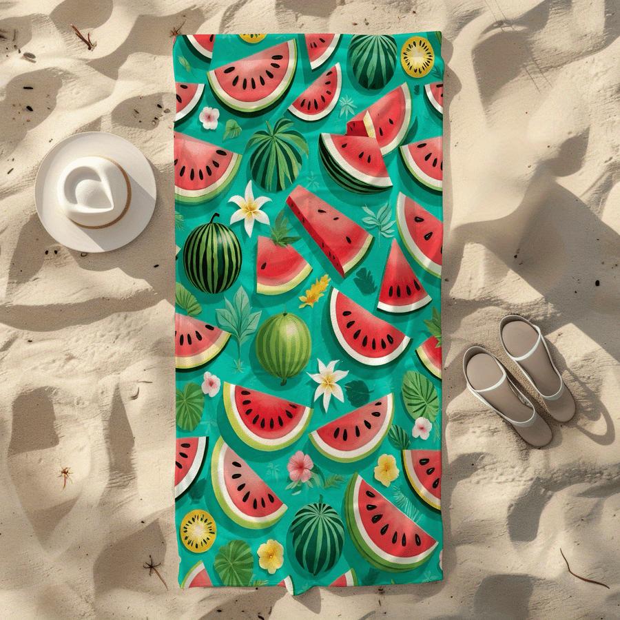 Beach Towels with Fun Prints , Soft towels suitable for travel, swimming pools, vacations and beach days.