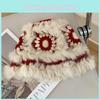 Rabbit Knitted Hair Woolly Hat Female Autumn Winter Cute Everything Warm Casual