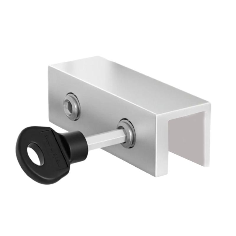Sliding Security Window Lock with Key Adjustable Window Lock Security Window Stoppers for Patio Bedroom Home and Office