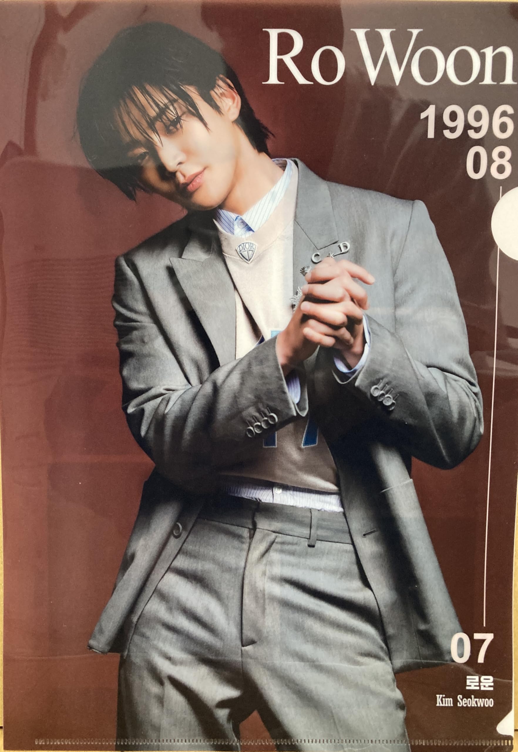 

Rowun Goods A4 Clear File Корейская волна Разные товары Товары для корейских актеров [Товар]