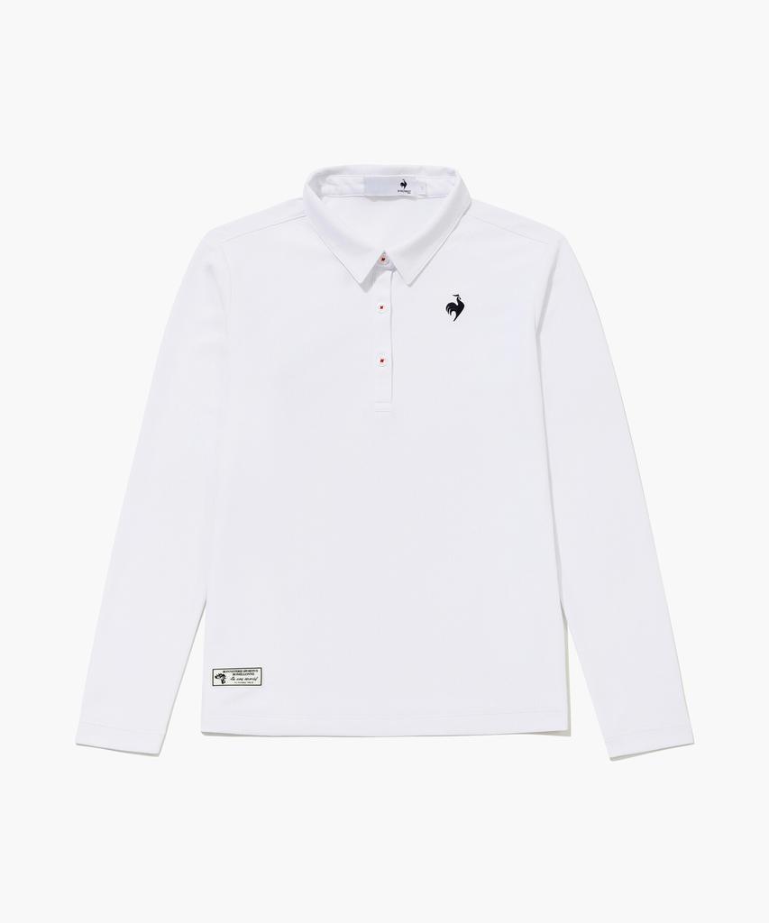 LECOQ GOLF Women'S Daily Long Sleeve Collared T-Shirt _Wh00 Gr312Ltl89