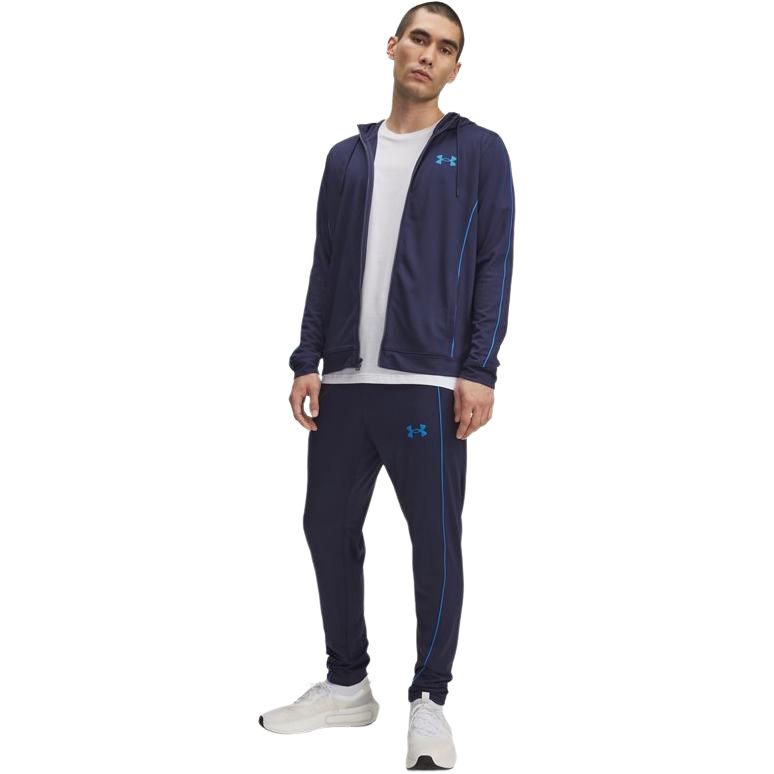 Under Armour UA Loose Fit Zip Up Hoodie Set Men Hoodies 1390152-403