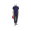 Polo Ralph Lauren Polo Bear Embroidered Button Straight Fit Short Sleeve Polo Shirt Men Tops Navy-Blue 710835783-001