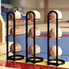 Basketbollsförvaringsställ Vertikalt bollställ Bollförvaringshållare Organizer Platssparande displayställ för volleyboll fotboll fotboll