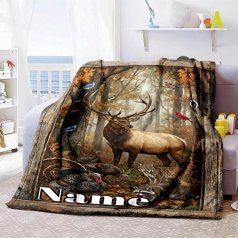 Football Player Home Customize Your Name Blankets Comfortable Soft Lightweight Allseason Multipurpose Blanket For Picnics Sofas Offices Beds Living