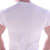 Summer T-shirt O Neck Solid Color Friendly To Skin Skin-touch Sweat Absorption Slim Fit Pullover Simple Casual Men Tops Male Clothes