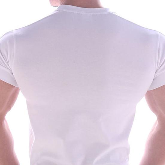 Summer T-shirt O Neck Solid Color Friendly To Skin Skin-touch Sweat Absorption Slim Fit Pullover Simple Casual Men Tops Male Clothes