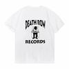 Death Row Records T Shirt Unisex Fashion West Coast Hip Hop United States TShirts Summer ONeck Print Unisex Pop Y2k Tshirt