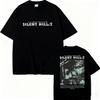 2026 "Silent Hill 2" "Silent Hill 3" Trykt T-skjorte Høy Kvalitet Y2k Stilig Avslappet Pustende Herre Crew Neck Trykt T-skjorte