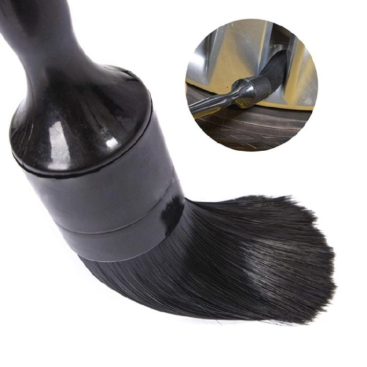 Automotive Cleaning Kit 5 Brushes with Snake Head Handle Wheel Cleaner Brush for Complex Surfaces