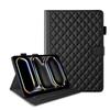 Applicable To iPad Pro13 Inch Tablet Leather Case Ipad10.9 Rhombus Small Fragrant Wind Card Bracket Anti-drop Mini7