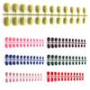 Pack of 24 Fake Nail Oval Shape Girl Supplies Manicure Prop Small Round Head Hand Decorations ple Operations False Nails