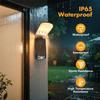 Foldable Solar Wall Light with Remote Control 3 Modes LED Solar Lamp IP65 Waterproof Outdoor Garden Wall Light