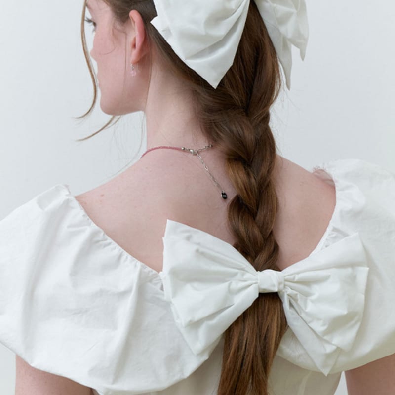 LOVE ME MONSTER Chic Ribbon Hair Pin XL (L242MHA020)