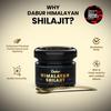 Dabur Himalaya Shilajit Harz - 15g | 100% Reines Shilajit | Steigert Ausdauer und Energie | Stärkt die Immunität