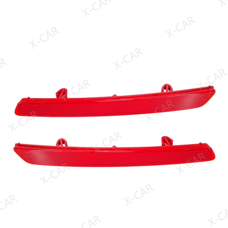 For Peugeot 408 2014 2015 2016 2017 2018    Rear Bumper Brake Reflector Light Tail Lamp No Bulb