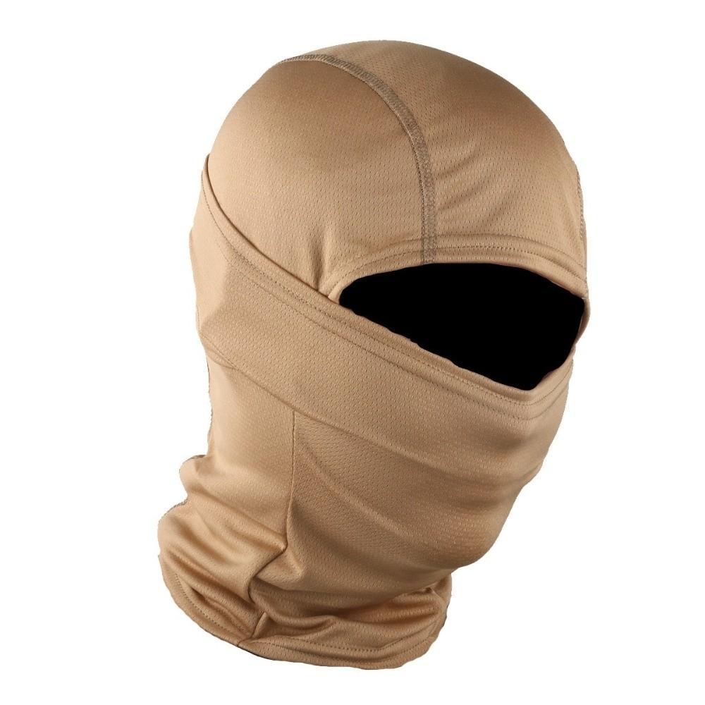 Atmungsaktive Sturmhaube Gesichtsmaske Schnelltrocknende Kopfbedeckung Modische Motorradmaske Fahren Radfahren