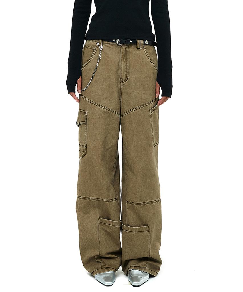 CERRIC Big Pocket Cargo Pants/Brown