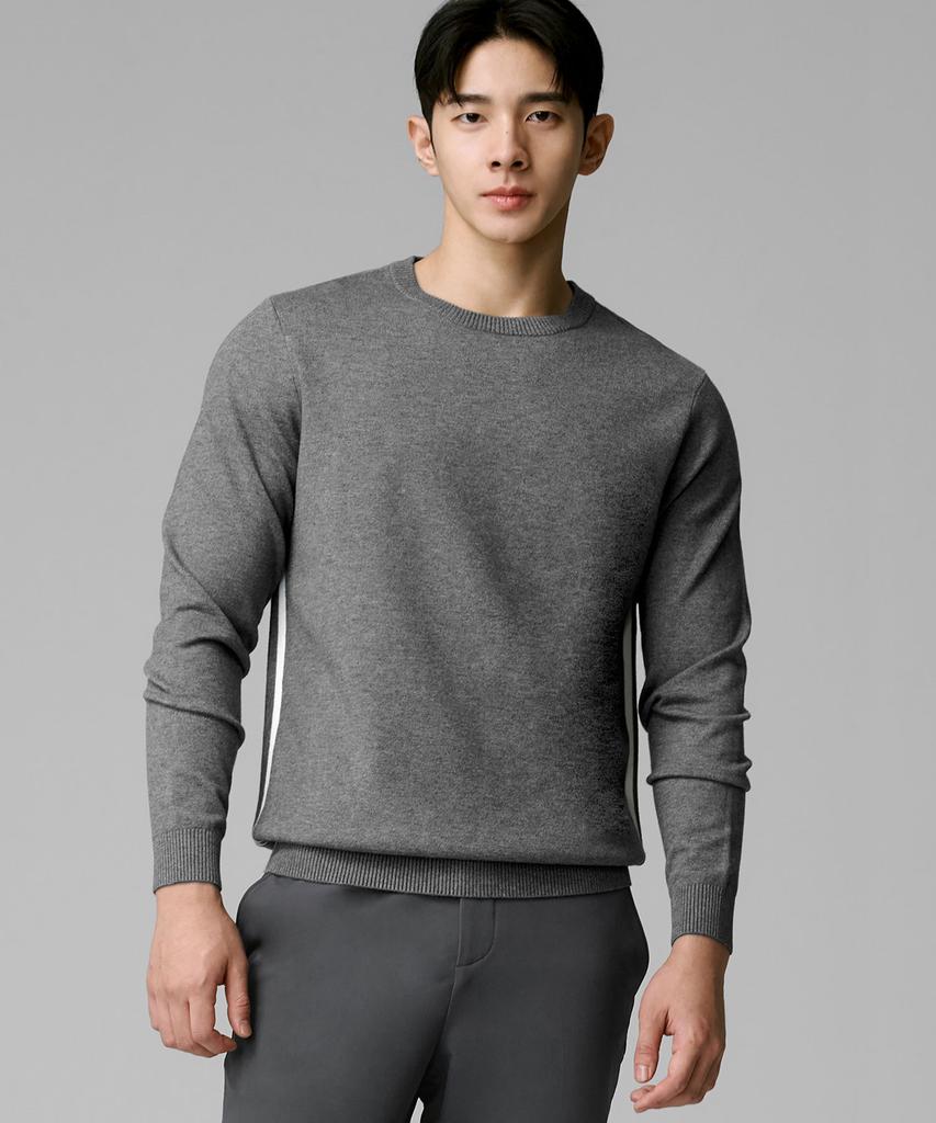 XEXYMIX Urban Men'S Striped Knit Xtmkt02J3