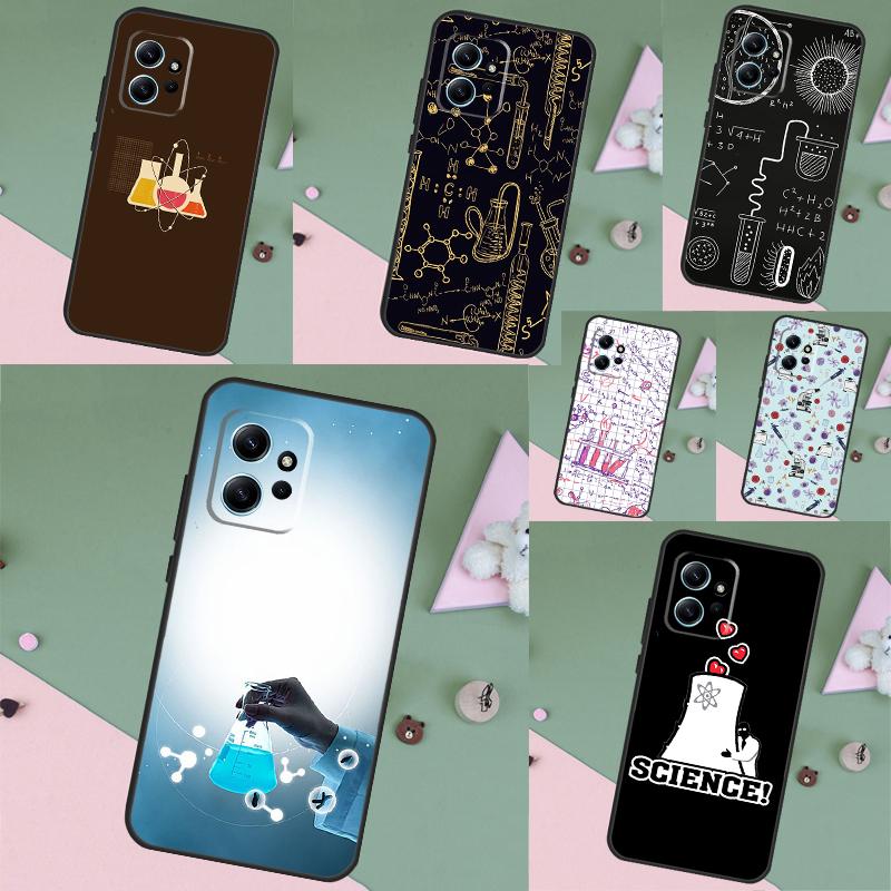 Science Biology Laboratory Case For Xiaomi Redmi Note 13 14 Pro 12 11 10 15 Pro Plus Redmi 15 C 13 10C 12C 13C 14C Cover