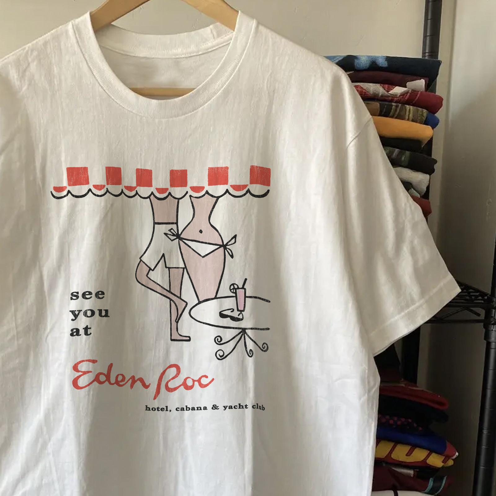 Eden Roc Promo T-Shirt White XXL S