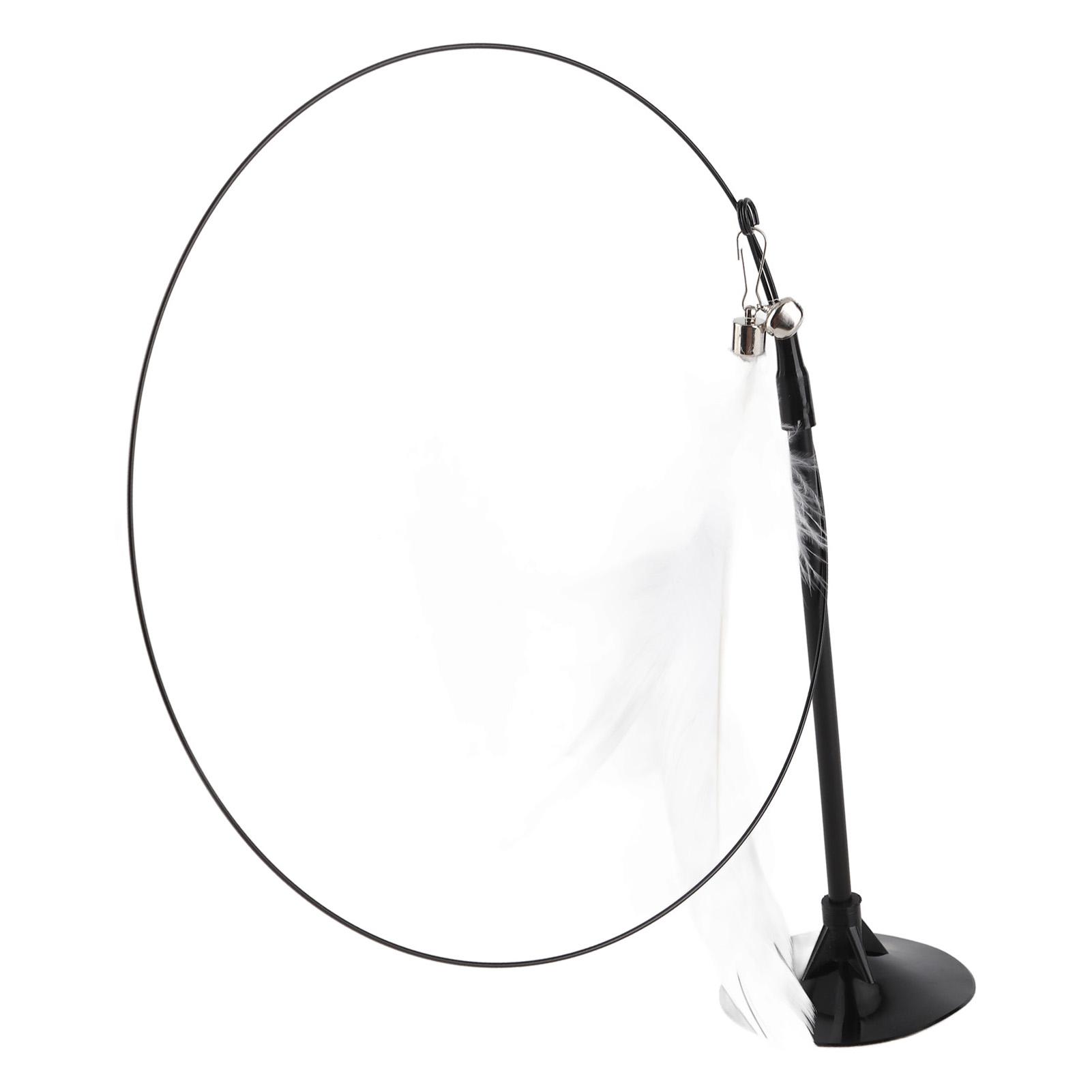 Cat Teaser Stick Bite Resistant Suction Cup Cat Toy Self Entertainment Relaxing Cat Interactive Toy