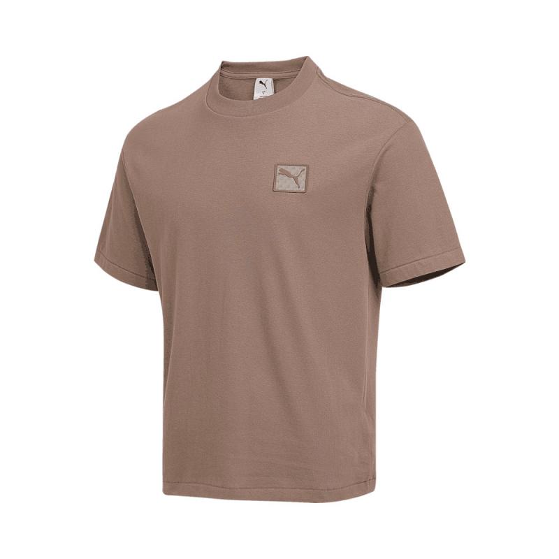 

New PUMA T Shirts Men s Brown 634868-79 M
