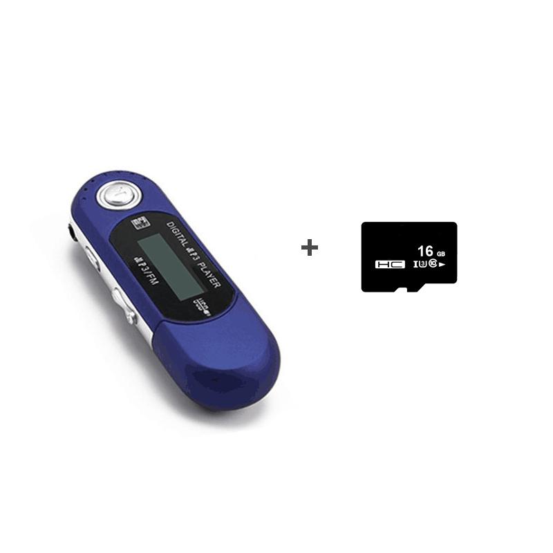 Portable Digital MP3 Player Music Player Digital LCD Screen FM Radio USB Stick