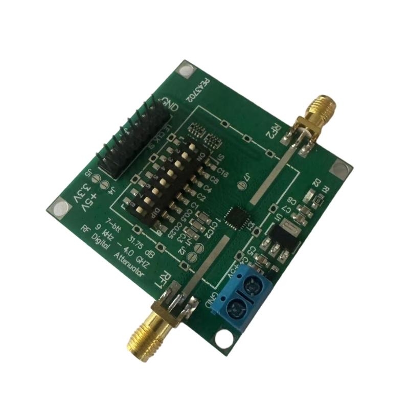 Digital RF Attenuator Module 6Ghz Programmable Module Attenuation Value Stepping 0.5DB Organic Light Emitting