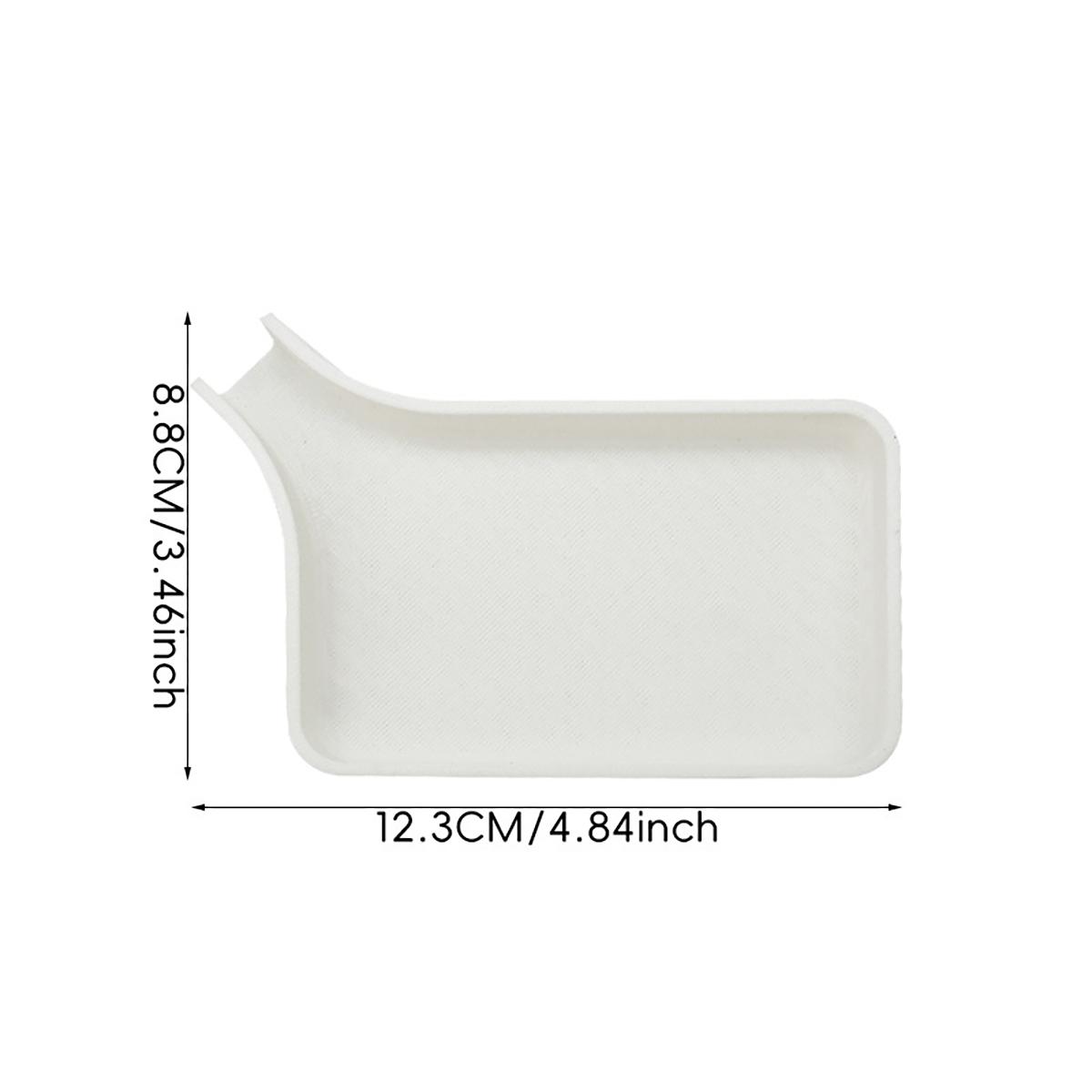 

1pc plastic slanted screw box, material hardware storage box, accessory placement tray, suitable for beauty and hardware tools