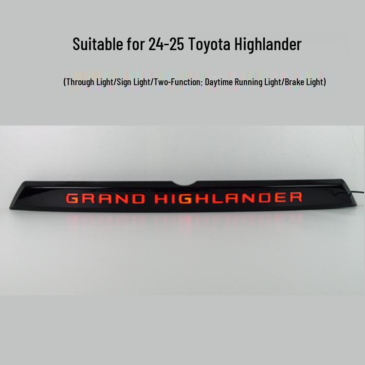 Toyota Highlander 4th Gen '22-'23 Taillight Assembly & Rear Bumper Light