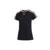 Neo W 3-Stripe Short Sleeve Tee Women Tops Black GL1190
